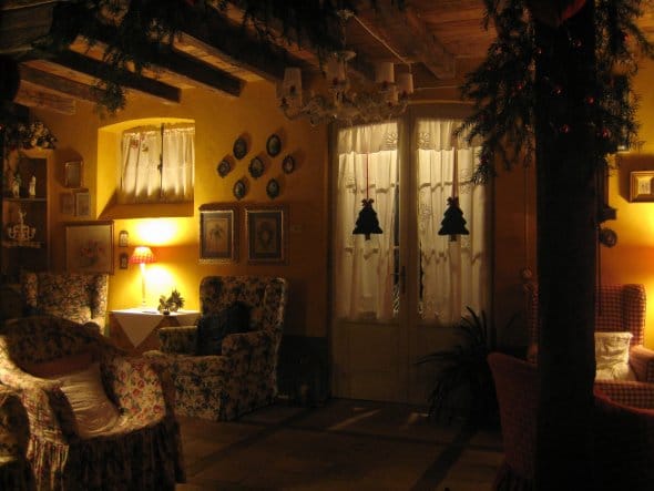Soggiorno a Natale - Living room at Christmas